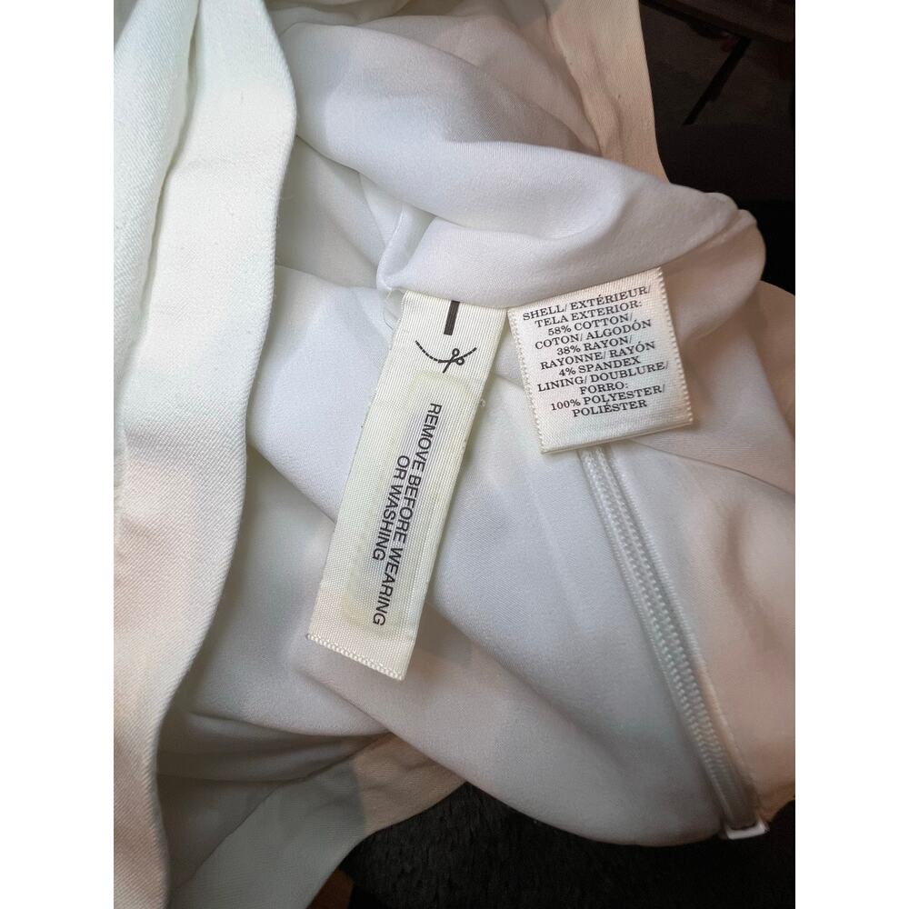 Ann Taylor Women’s Pencil Skirt Size 8 Off White Professional Office Workwear - Picture 5 of 10